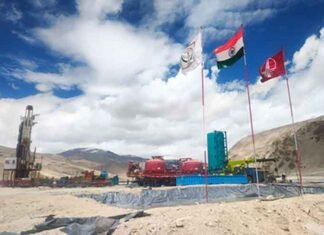 ONGC Drills geothermal well Ladakh