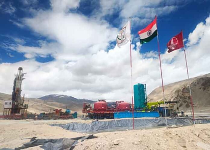 ONGC Drills geothermal well Ladakh