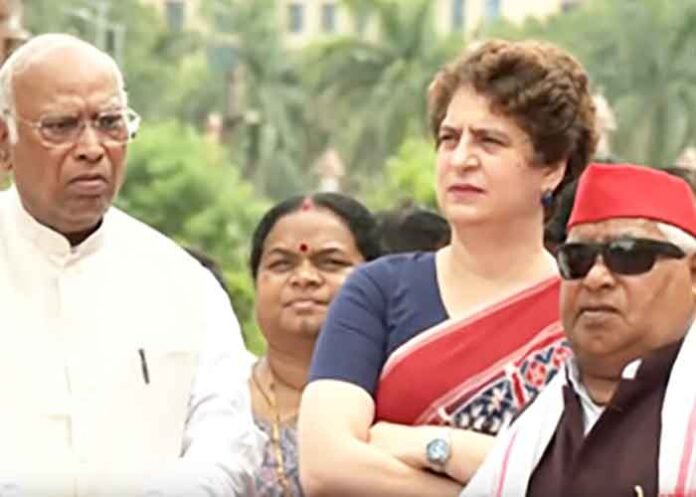 Oppn MPs stage street play-like protest in Parliament