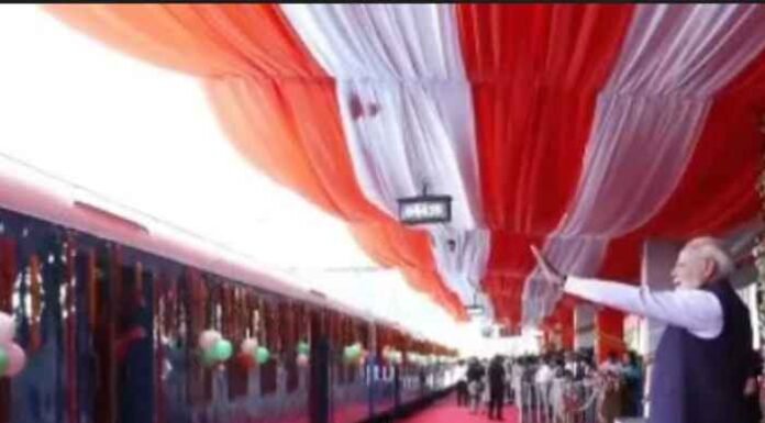 PM Modi flags off India’s first hydrogen train, launches development projects of Rs 14,700 crore from Jind