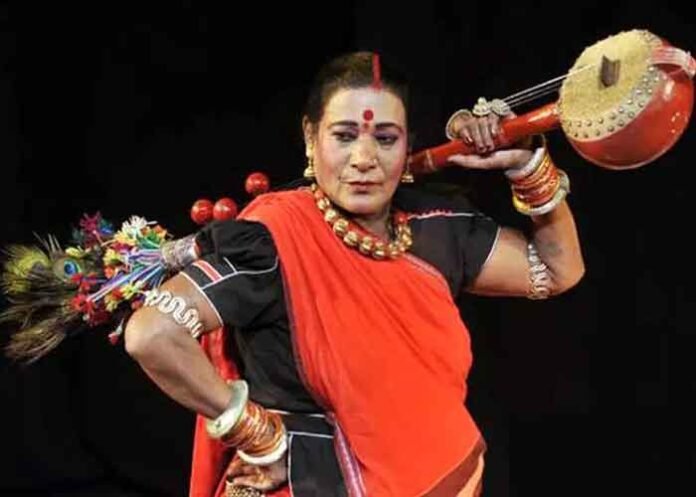 Pandwani singer Teejan Bai