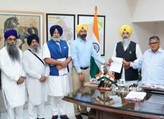 Panthic leaders met the Punjab Governor Kataria