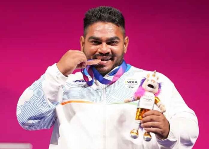 Para Powerlifter Jhandu Kumar