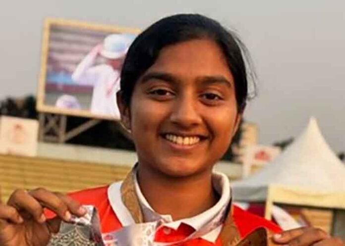 Prithika Pradeep wins Bronze