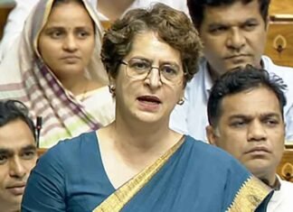 Academics Criticise Priyanka Gandhi’s Remark on IIT Madras Director Priyanka Gandhi in Parliament