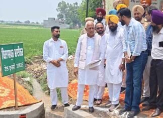 Punjab Minister Barinder Goyal Inaugurates Irrigation Projects Worth ₹83.64-Cr Punjab launches Rs 83.64 crore canal irrigation projects