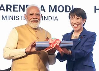 PM Modi, Japan PM inaugurate Maruti Suzuki India’s mega plant in Haryana; to invest Rs 35,000 crore Sanae Takaichi meet PM Modi 2