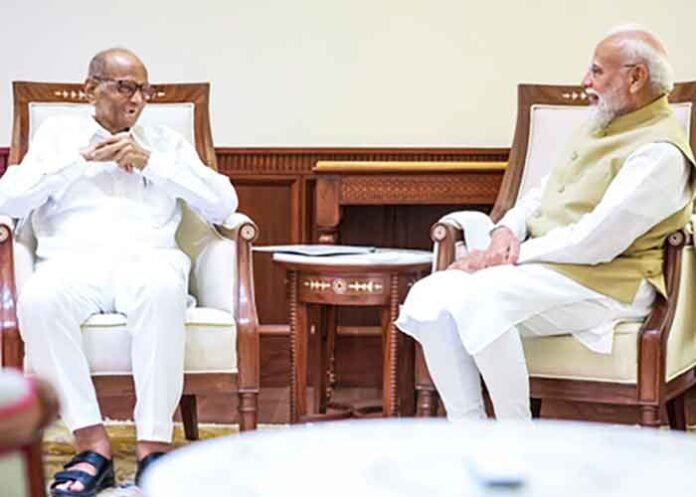 Sharad Pawar met PM Modi