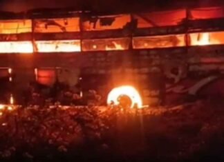 Six burnt alive, 2 die of injuries in bus-trailer collision on Delhi-Mumbai Expressway in Rajasthan