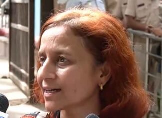 Govt ‘scared’ of people joining Wangchuk in march to Parliament, says wife Gitanjali after HC order Sonam Wangchuk wife Gitanjali J Angmo