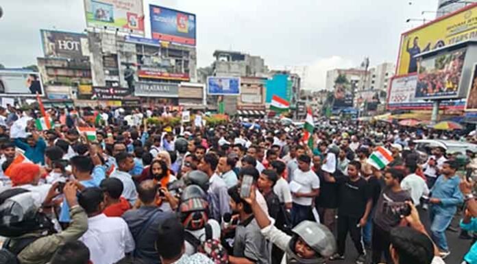 Thousands of Jharkhand job aspirants protested in Ranchi