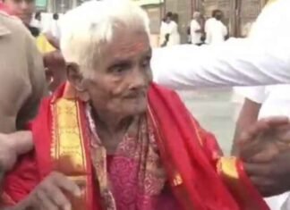 VIP darshan for 116-year-old devotee, who trekked to Tirumala temple