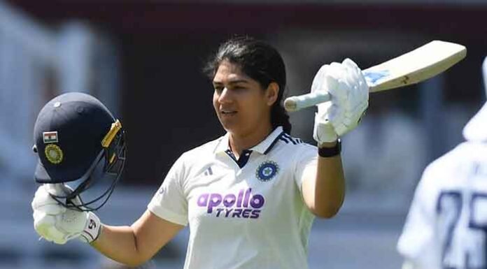 Yastika Bhatia Test century