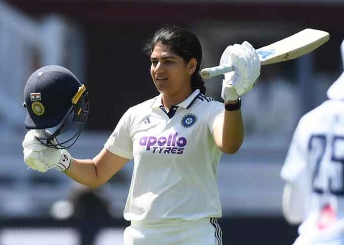 Yastika Bhatia Test century