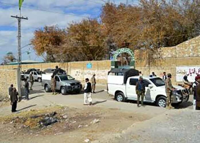 armed assailants attacked a police post in Pakistan Balochistan
