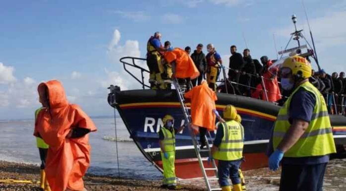 173 Migrants Rescued After Boat Catches Fire During English Channel Crossing
