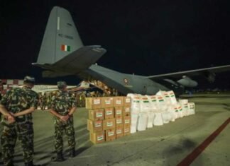 Third Indian flight carrying relief supplies, rescue team reaches Nepal
