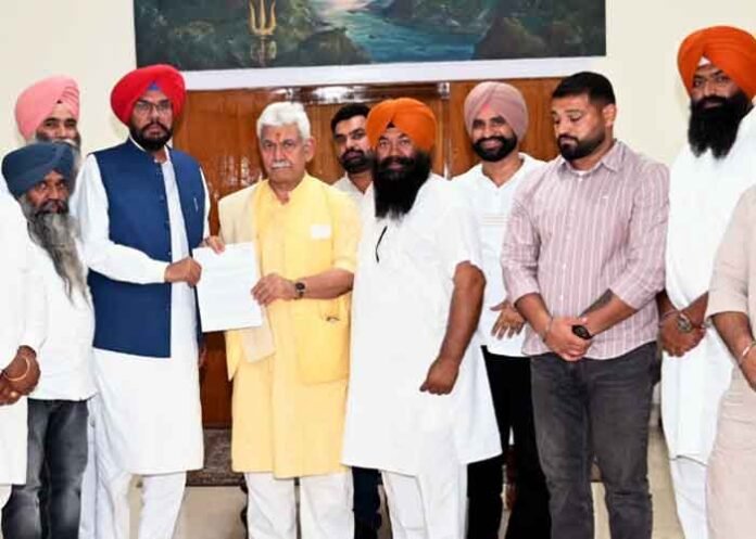 AAP MLA Kuldeep Dhaliwal urges J&K LG Manoj Sinha
