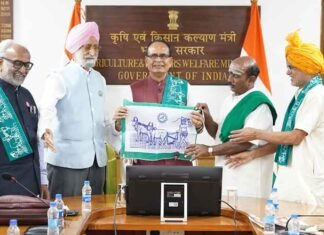 AIKCC meet Union Minister Shivraj Singh Chouhan