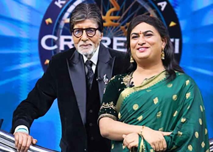 Amitabh Bachchan with transgender doctor Prachi Rathod