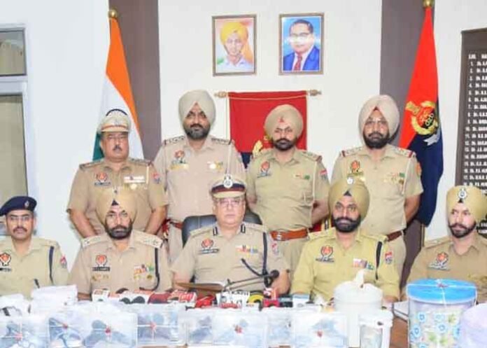 Amritsar Police arrests nine in three drug-arms networks