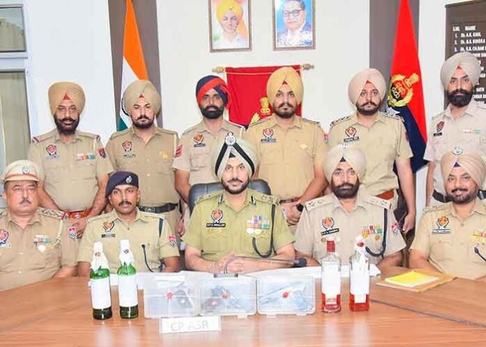 Amritsar Police busts alleged ISI-backed terror modules