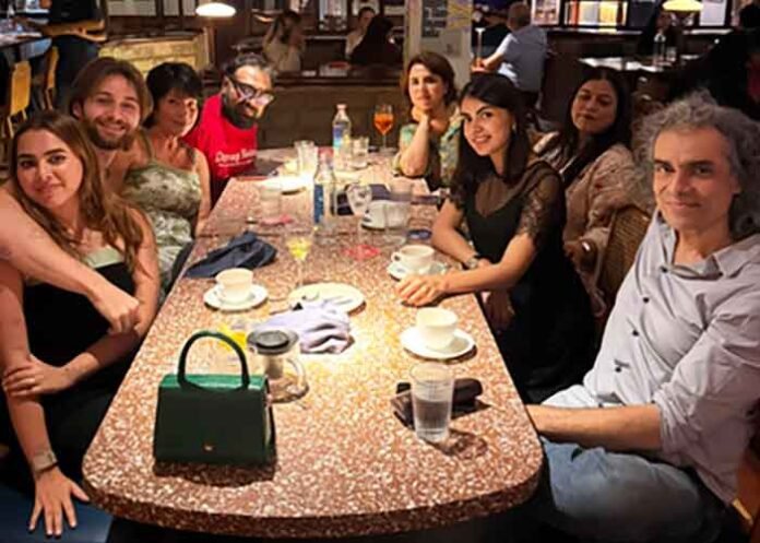 Anurag Kashyap enjoys dinner with Imtiaz Ali