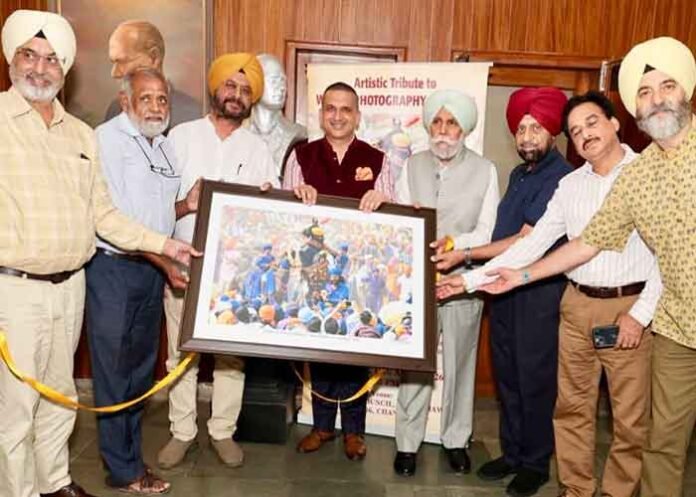 Artistic Tribute to Dr M.S. Randhawa