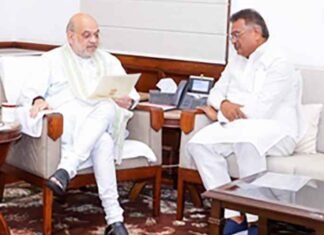 Jharkhand exam row: BJP MP Manish Jaiswal meets Amit Shah, seeks CBI probe BJP MP Manish Jaiswal met Amit Shah