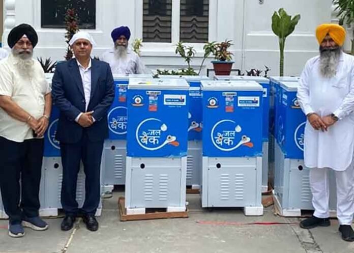 Bank of India Donates 12 Water Coolers at Sri Harmandir Sahib