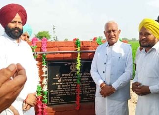Punjab Water Resources Minister Barinder Goyal Inaugurates ₹31.39-Cr Canal Projects in Bathinda Barinder Goyal inaugurates