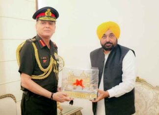 CM Bhagwant Mann Calls for Stronger Army-Punjab Cooperation on Border Security, Veterans’ Welfare