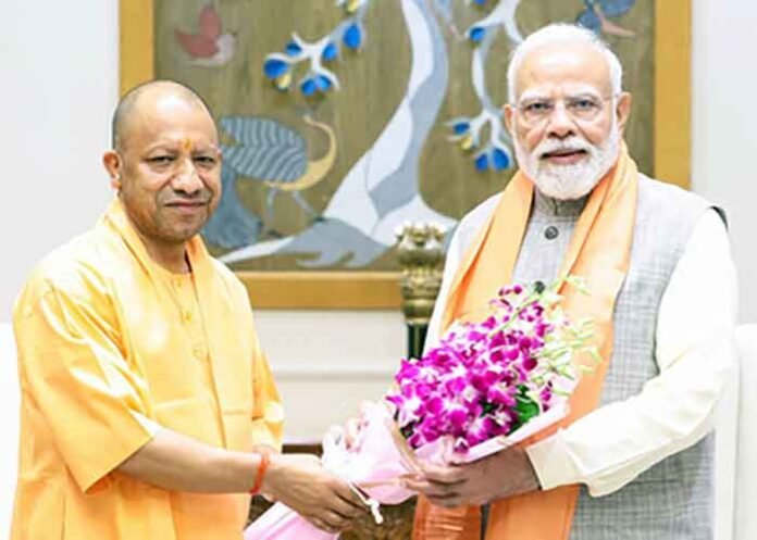 CM Yogi Adityanath meets PM Modi