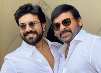 Chiranjeevi with Ram Charan