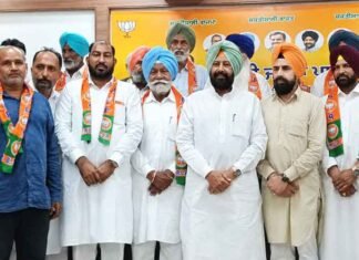 Punjab BJP Gets Boost as Former Bathinda Rural MLA Darshan Singh Kotfatta, Several Local Leaders Join Party Darshan Singh Kotfatta with Leaders Join BJP