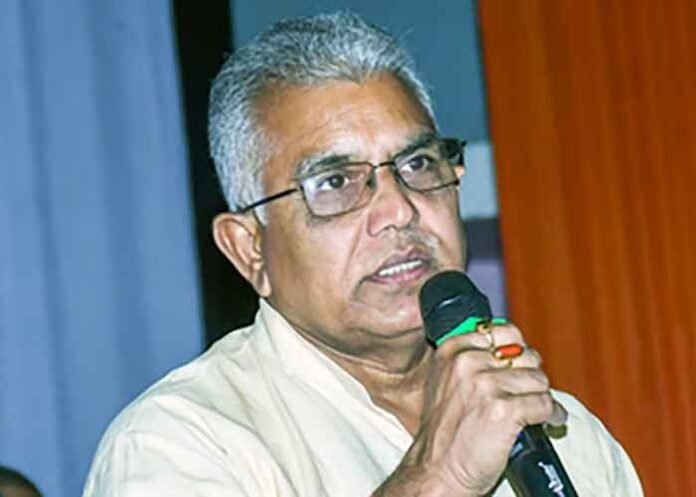 Dilip Ghosh on mic