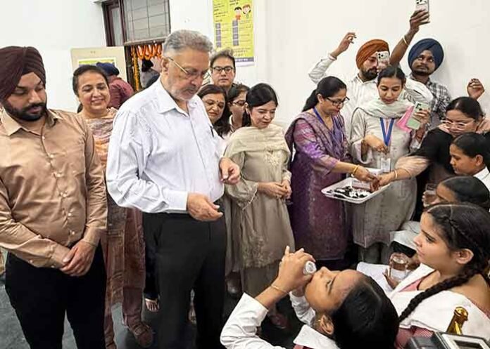 Dr Balbir Singh Launches Punjab State-Level Deworming Campaign