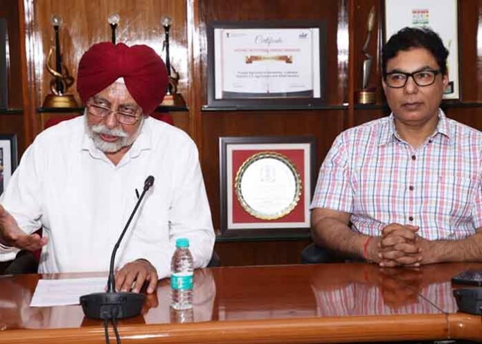 Dr Satbir Singh Gosal completes his four-year term as PAU Vice Chancellor