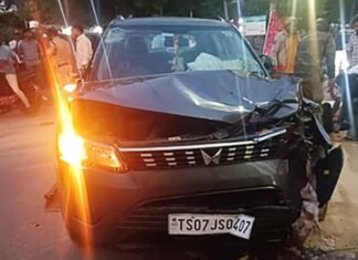 Former Army jawan killed, three injured as speeding SUV runs them over in Hyderabad Former army jawan mowed down by speeding SUV