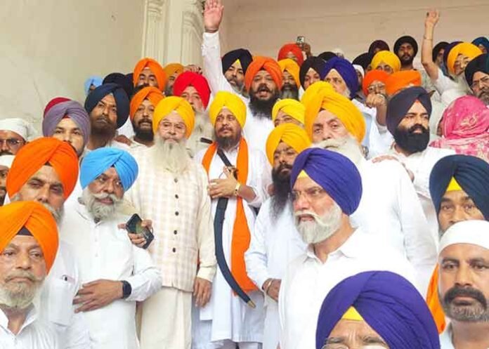 Giani Harpreet Singh on Qaumi Insaaf Morcha Programme