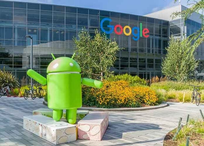Google Android Building logo