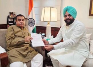 Gurjeet Singh Aujla Seeks Nitin Gadkari’s Approval for Elevated Corridor in Amritsar to Address Future Traffic Challenges