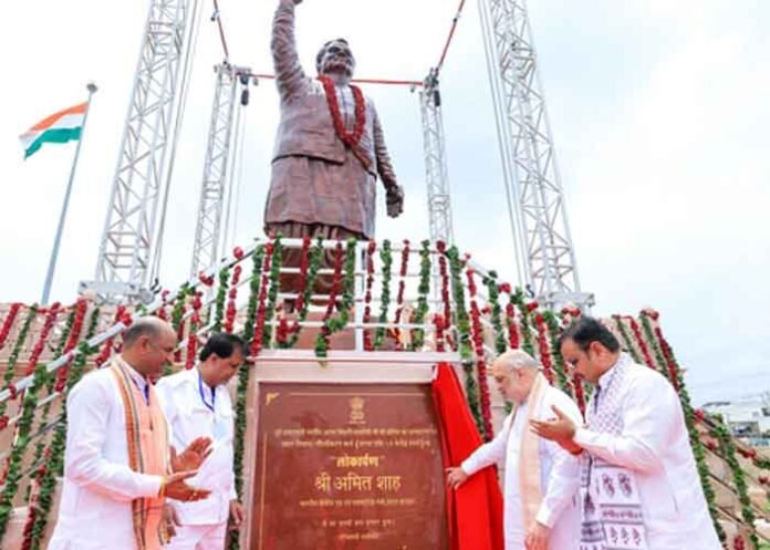 HM Amit Shah unveils statue of Atal Bihari Vajpayee