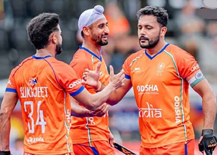 Harmanpreet Singh Led Hockey team