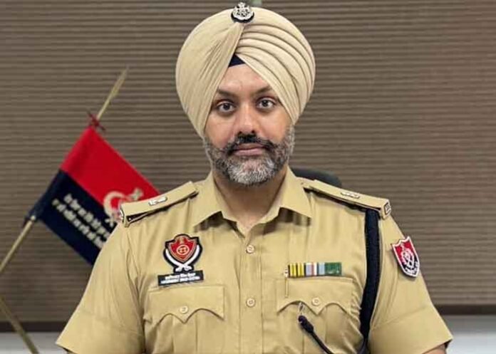 Harsimrat Singh Chetra as SP Headquarters in Rupnagar