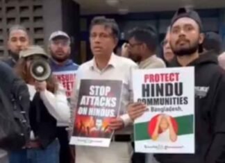 Hindu diaspora protests in US, UK over killings and alleged persecution of minorities in Bangladesh