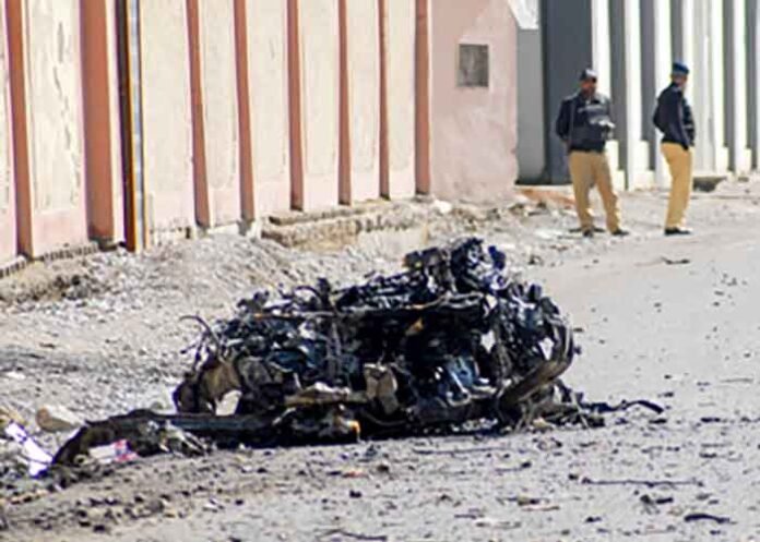 IED detonates on vehicle in Pakistan Balochistan