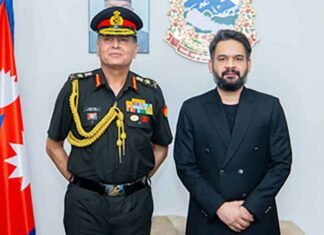 Indian Army Chief Gen Dhiraj Seth Meets Nepal PM Balendra Shah in Kathmandu Indian Army Chief Gen Dhiraj Seth met Nepal PM Balendra Shah