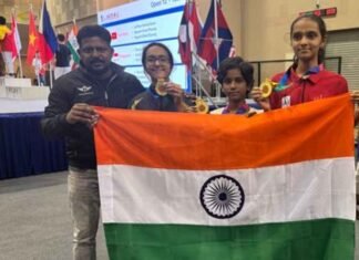 Indian U-11 girls’ team wins bronze at ASEAN Age Group Chess Championship
