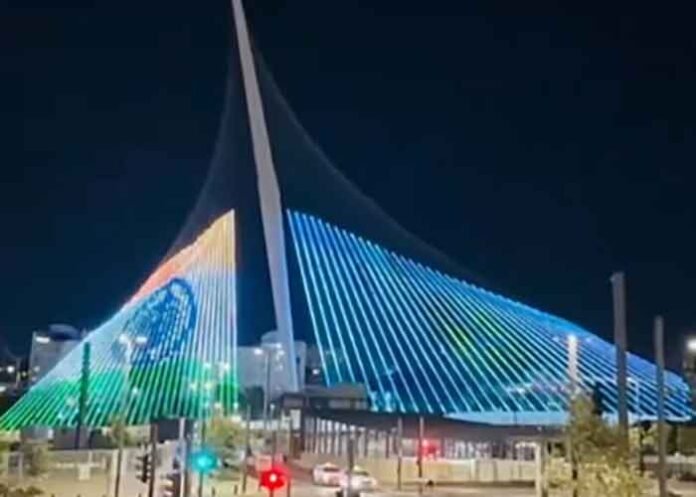 India–Israel friendship shines Jerusalem Chords Bridge glows in tricolour